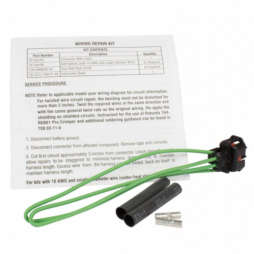 Motorcraft Wiring Connectors CU2Z14S411ARA