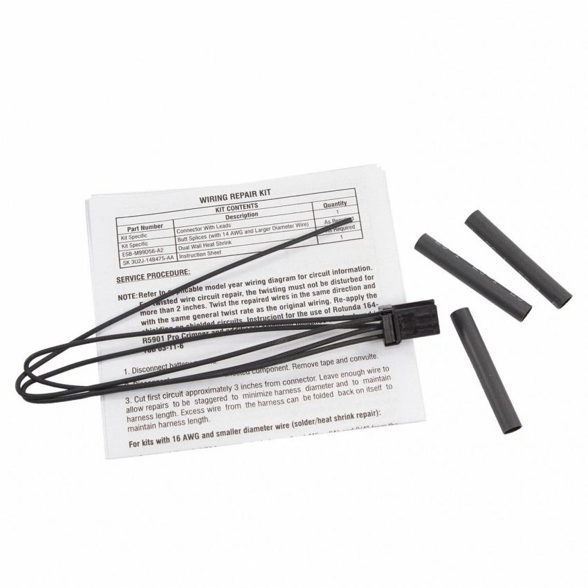 Motorcraft Wiring Connectors 3U2Z14S411UYB