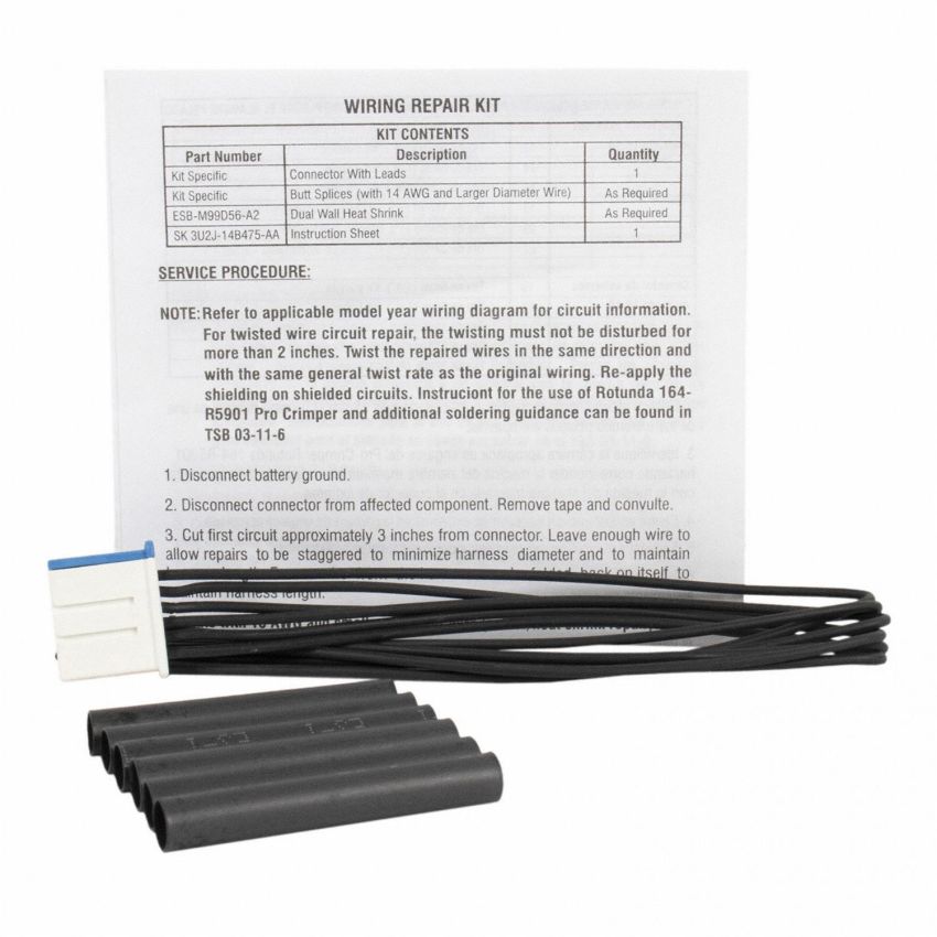 Motorcraft Wiring Connectors CU2Z14S411BBA
