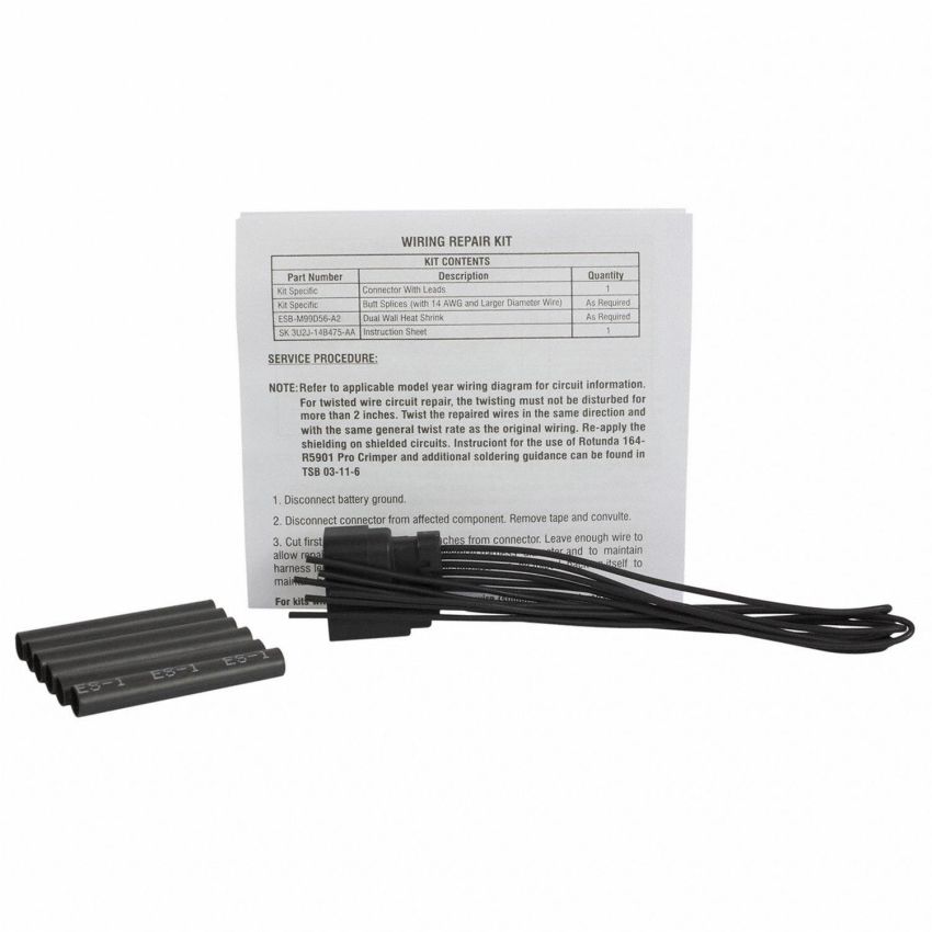 Motorcraft Wiring Connectors DU2Z14S411EA