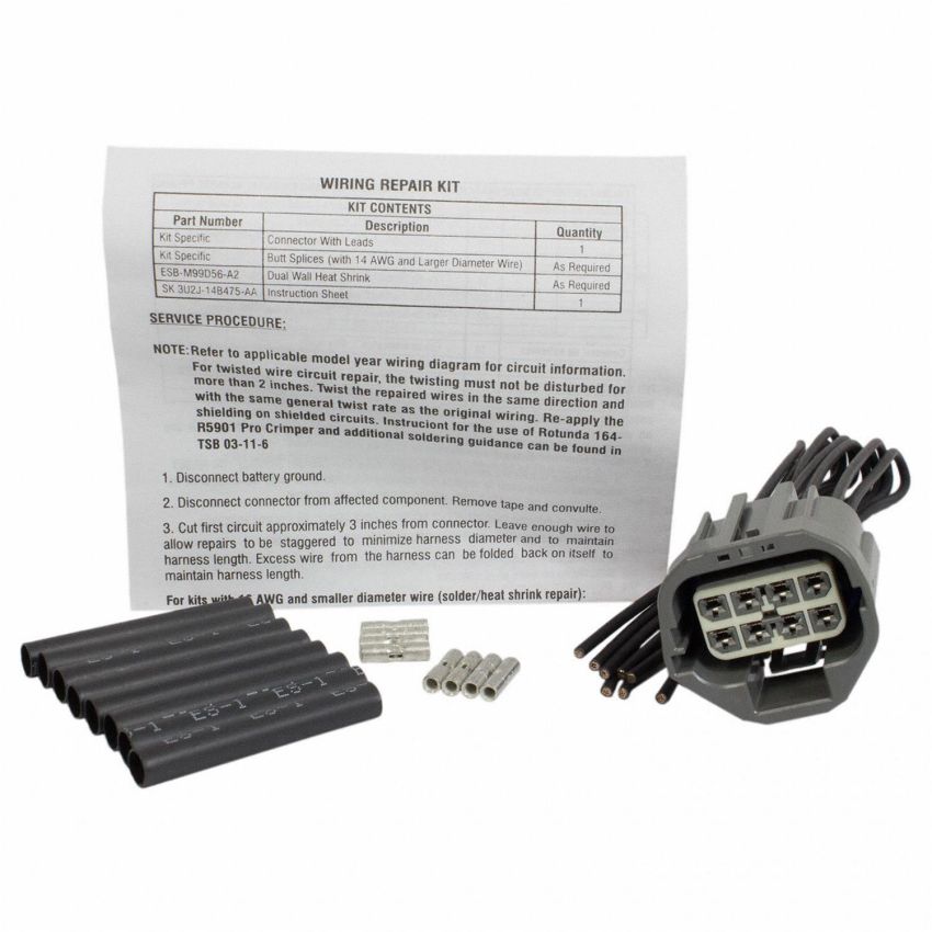 Motorcraft Wiring Connectors DU2Z14S411CA