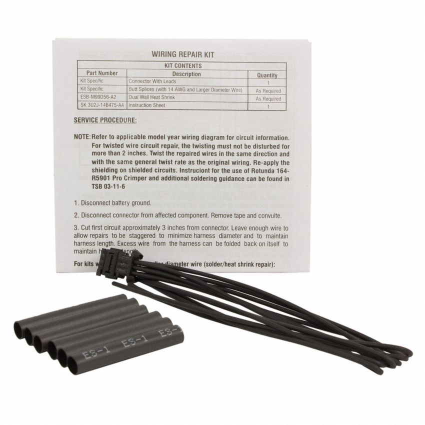 Motorcraft Wiring Connectors DU2Z14S411FA