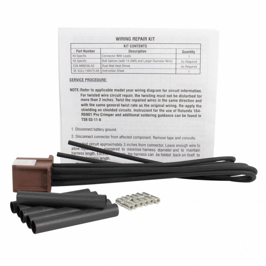 Motorcraft Wiring Connectors DU2Z14S411JA