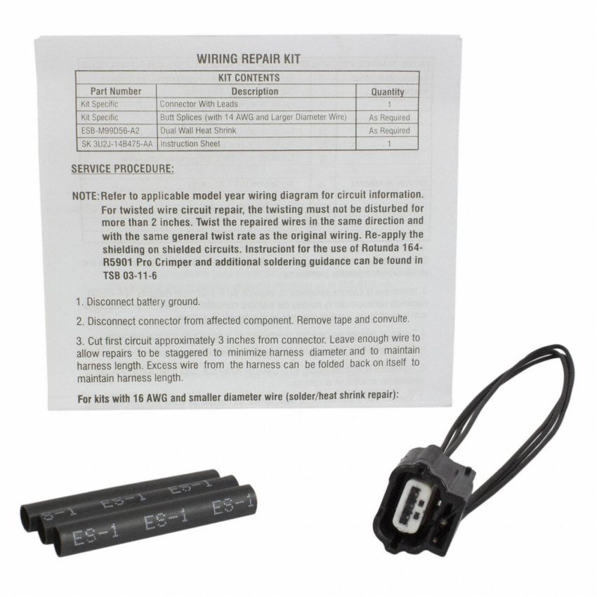 Motorcraft Wiring Connectors CU2Z14S411AXA