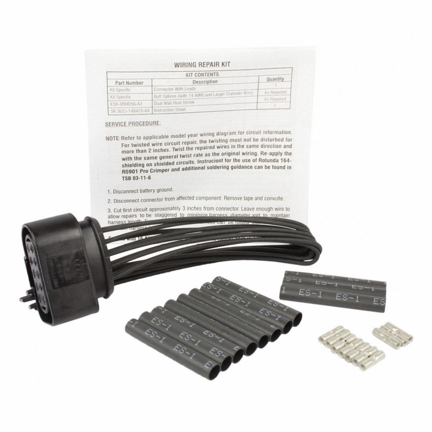 Motorcraft Wiring Connectors DU2Z14S411PA