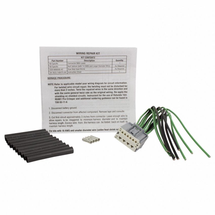 Motorcraft Wiring Connectors DU2Z14S411ADA