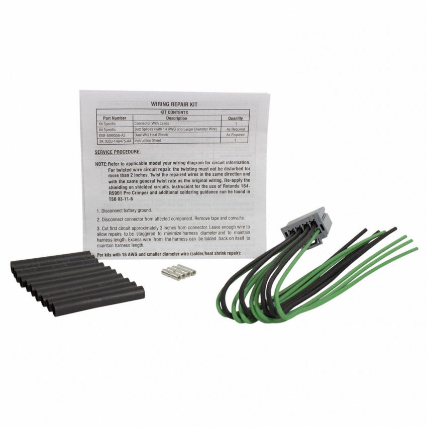 Motorcraft Wiring Connectors DU2Z14S411ADA