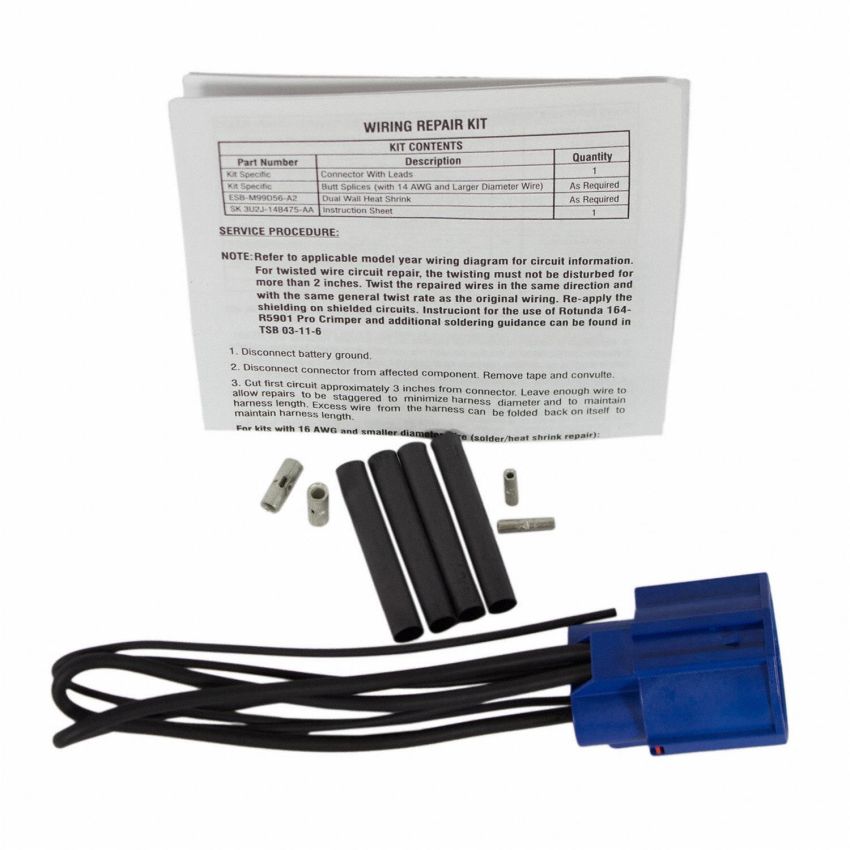 Motorcraft Wiring Connectors 9U2Z14S411LB