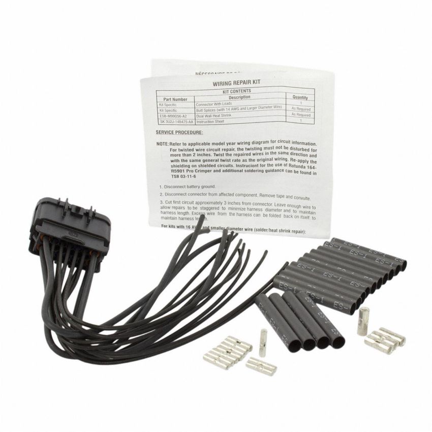 Motorcraft Wiring Connectors for 2011-2015 EXPLORER, 2013-2015 POLICE INTERCEPTOR UTILITY - DU2Z14S411AKA