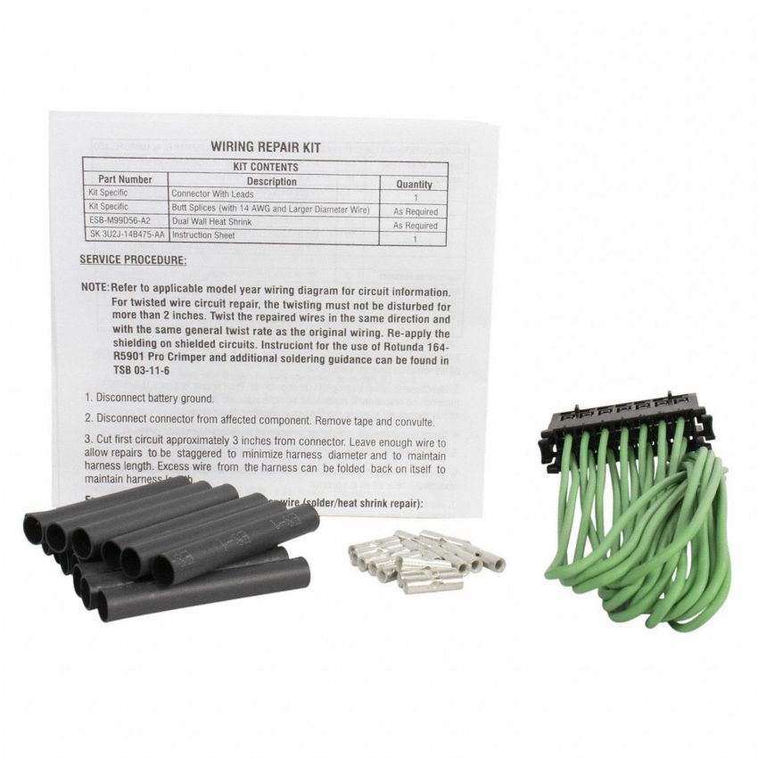 Motorcraft Wiring Connectors DU2Z14S411YA