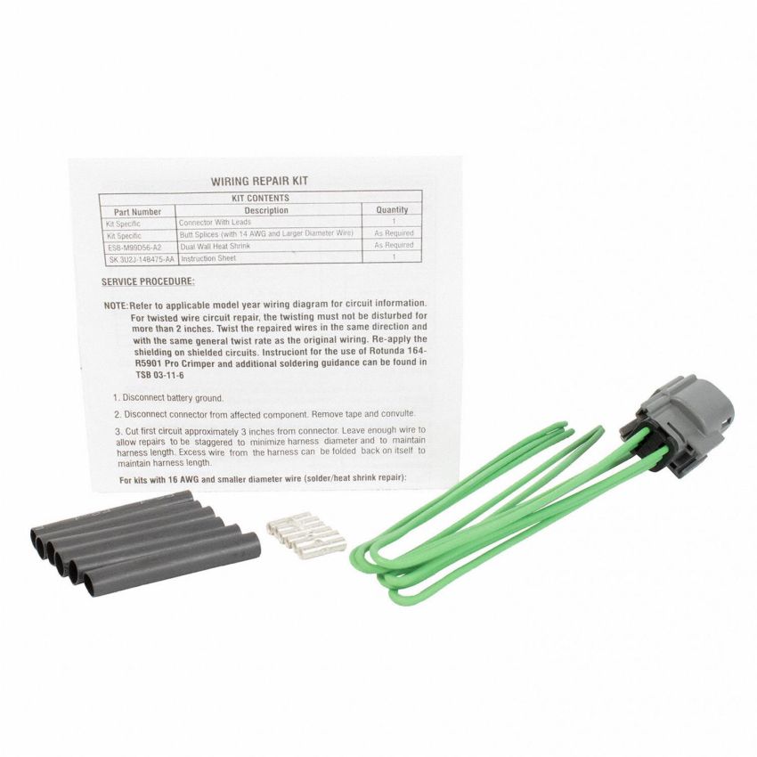 Motorcraft Wiring Connectors EU2Z14S411BA
