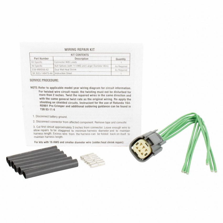 Motorcraft Wiring Connectors EU2Z14S411BA