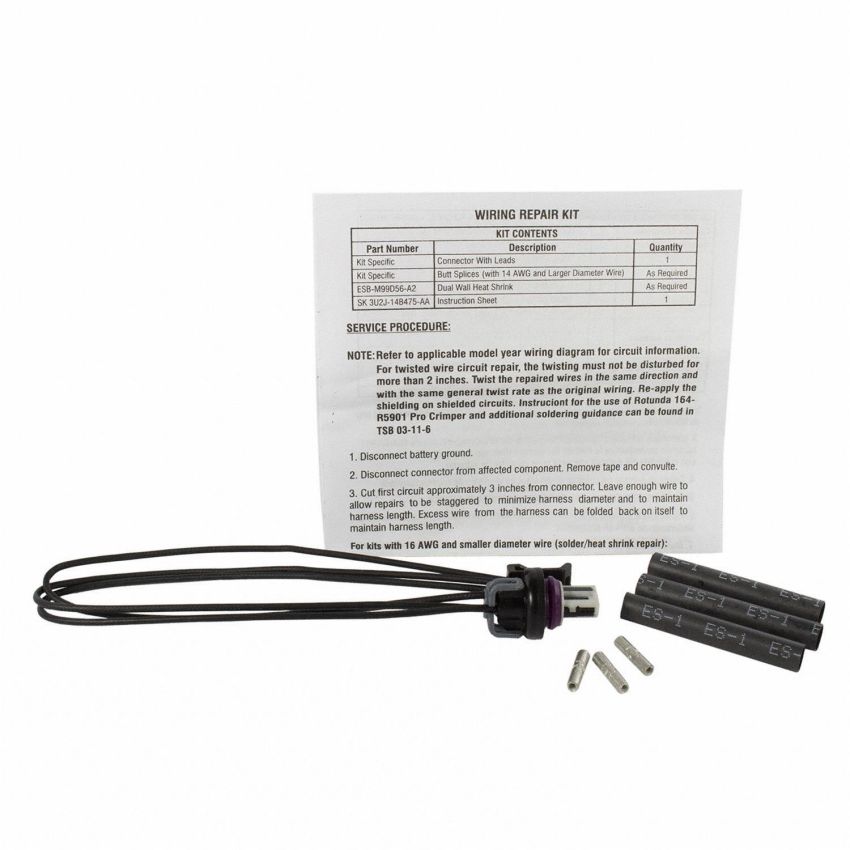 Motorcraft Wiring Connectors AU2Z14S411LB