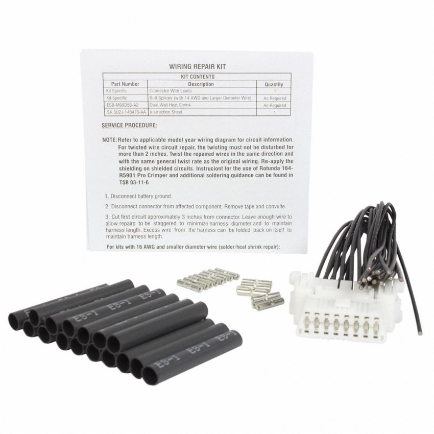 Motorcraft Wiring Connectors DU2Z14S411ASA