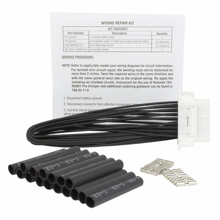 Motorcraft Wiring Connectors DU2Z14S411ASA