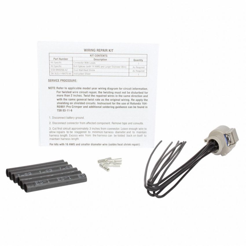 Motorcraft Wiring Connectors EU2Z14S411FA