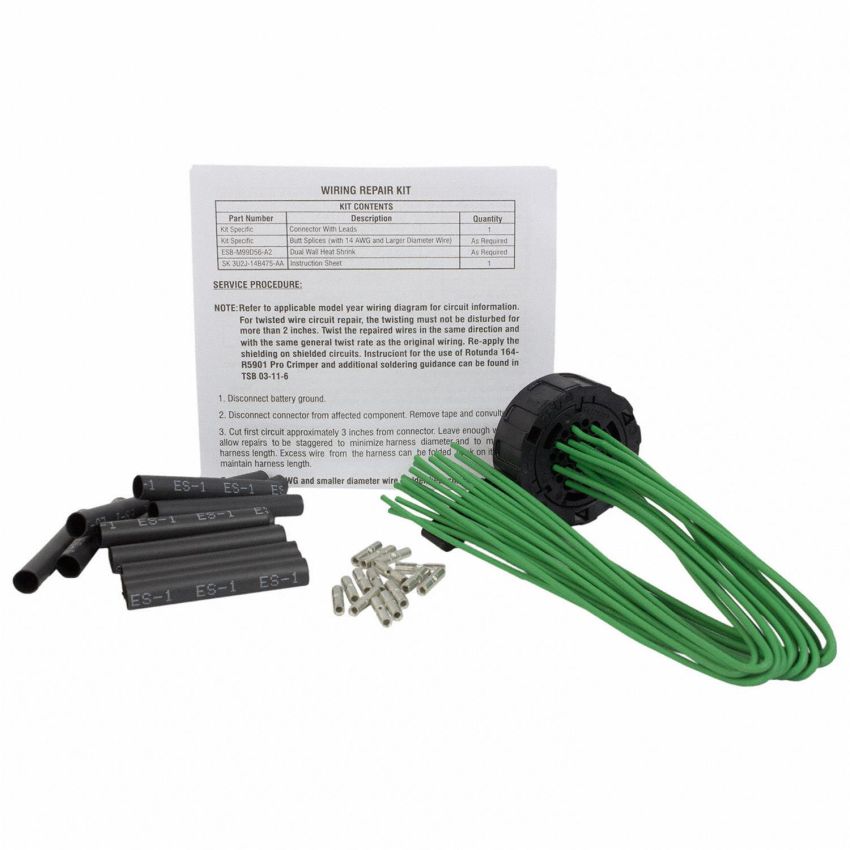 Motorcraft Wiring Connectors EU2Z14S411HA