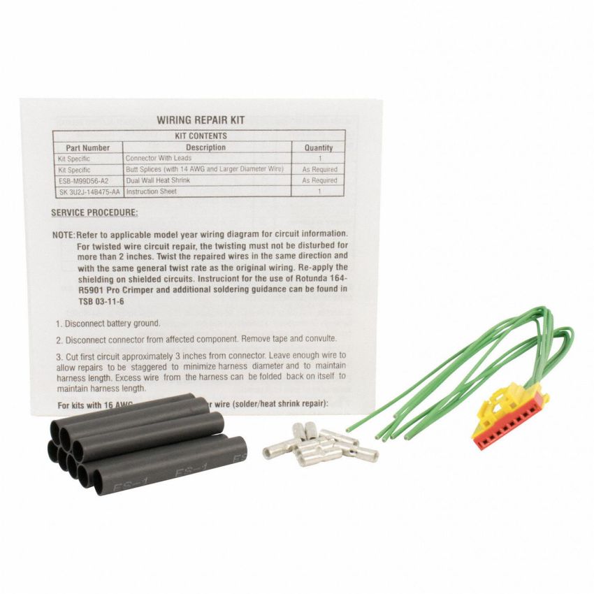 Motorcraft Wiring Connectors DU2Z14S411DB