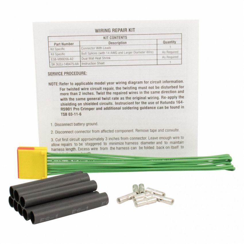 Motorcraft Wiring Connectors DU2Z14S411DB