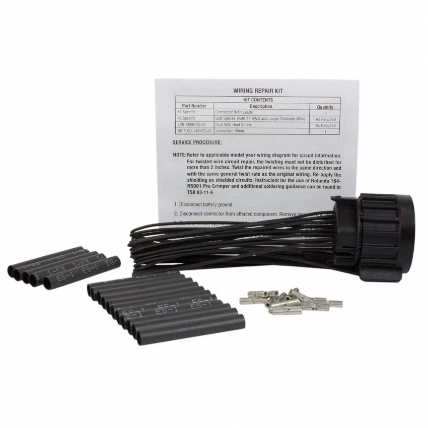 Motorcraft Wiring Connectors EU2Z14S411CA