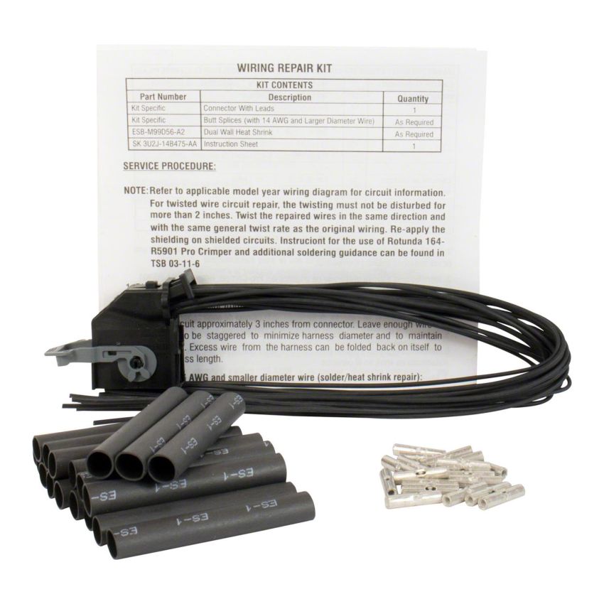 Motorcraft Wiring Connectors EU2Z14S411LA