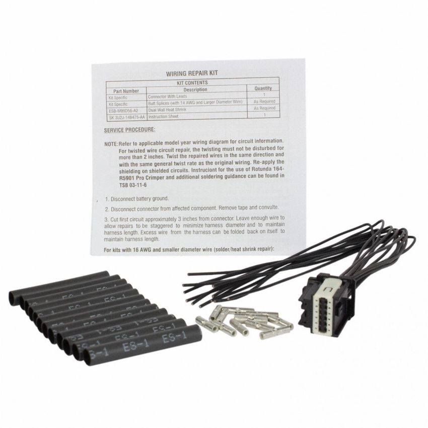 Motorcraft Wiring Connectors EU2Z14S411SA