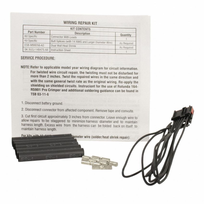 Motorcraft Wiring Connectors FU2Z14S411KA
