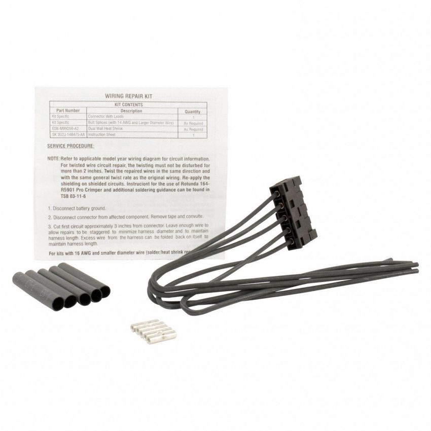 Motorcraft Wiring Connectors FU2Z14S411NA