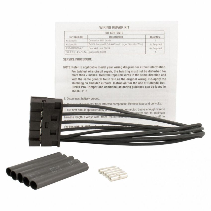 Motorcraft Wiring Connectors FU2Z14S411NA