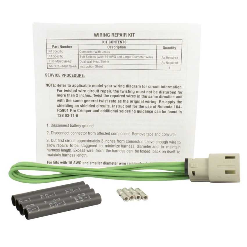 Motorcraft Wiring Connectors and Pigtails FU2Z14S411PA