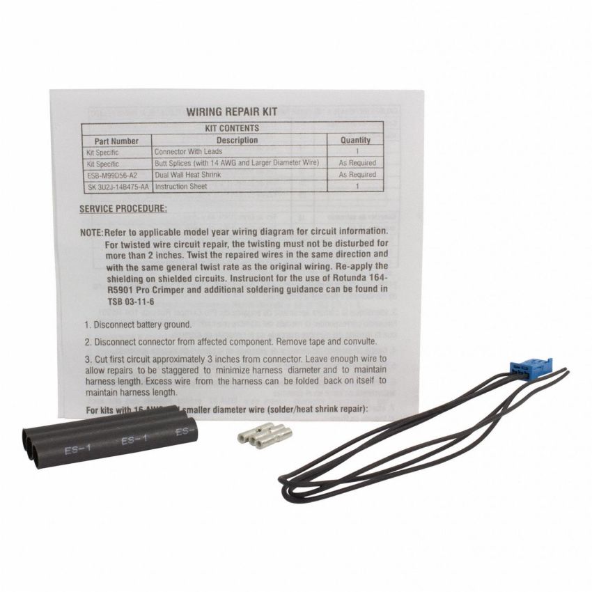 Motorcraft Wiring Connectors for 2014-2023 TRANSIT CONNECT - FU2Z14S411SA