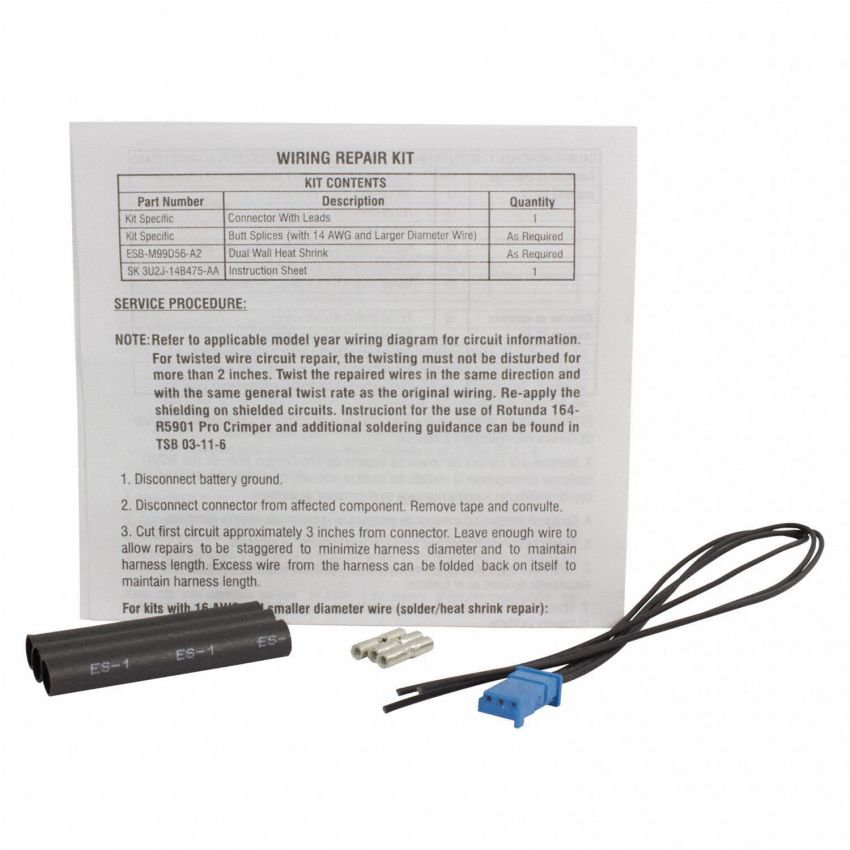 Motorcraft Wiring Connectors for 2014-2023 TRANSIT CONNECT - FU2Z14S411SA