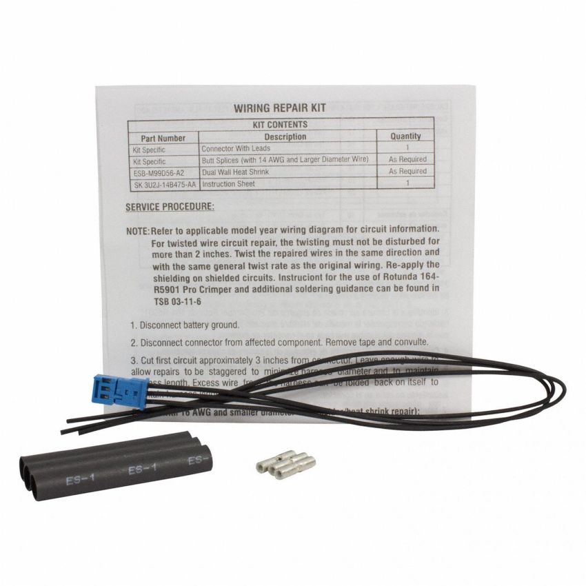 Motorcraft Wiring Connectors for 2014-2023 TRANSIT CONNECT - FU2Z14S411SA