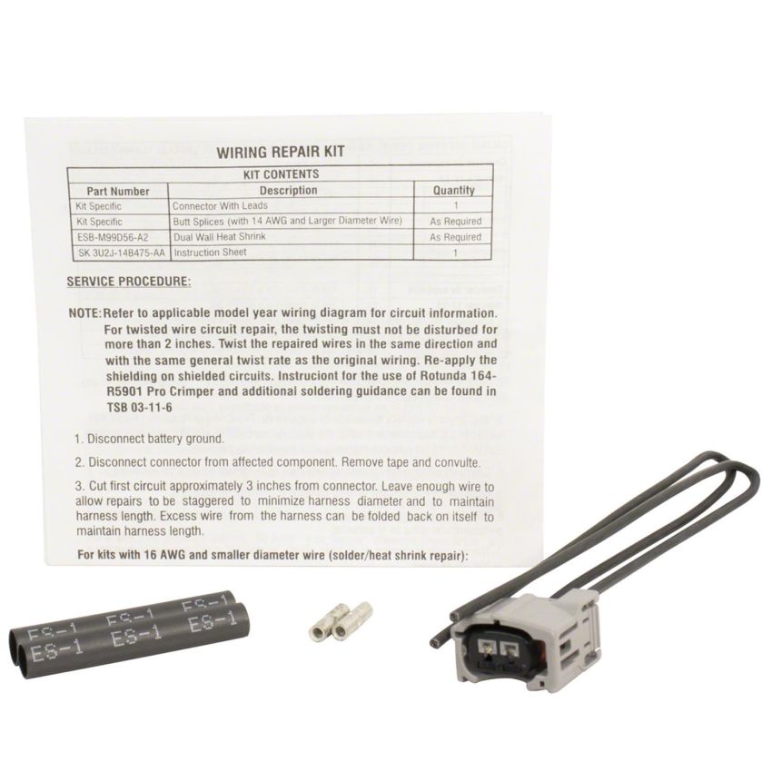 Motorcraft Wiring Connectors FU2Z14S411ACA