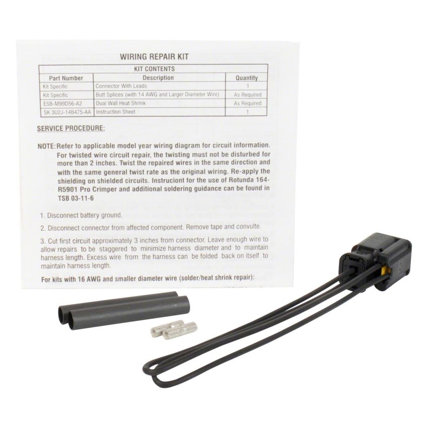 Motorcraft Wiring Connectors for 2015 ESCAPE, 2014-2016 TRANSIT CONNECT - FU2Z14S411ZA