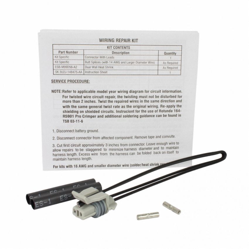 Motorcraft Wiring Connectors for 2016-2023 E-350 SUPER DUTY, E-450 SUPER DUTY - FU2Z14S411YA