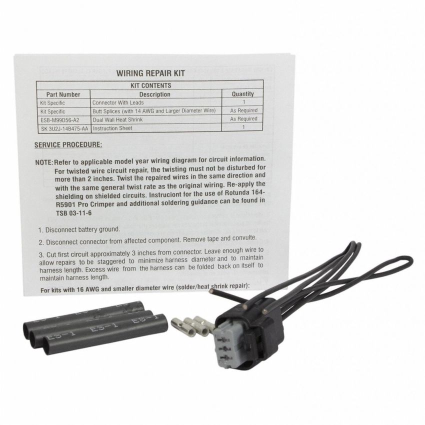 Motorcraft Wiring Connectors FU2Z14S411AGA