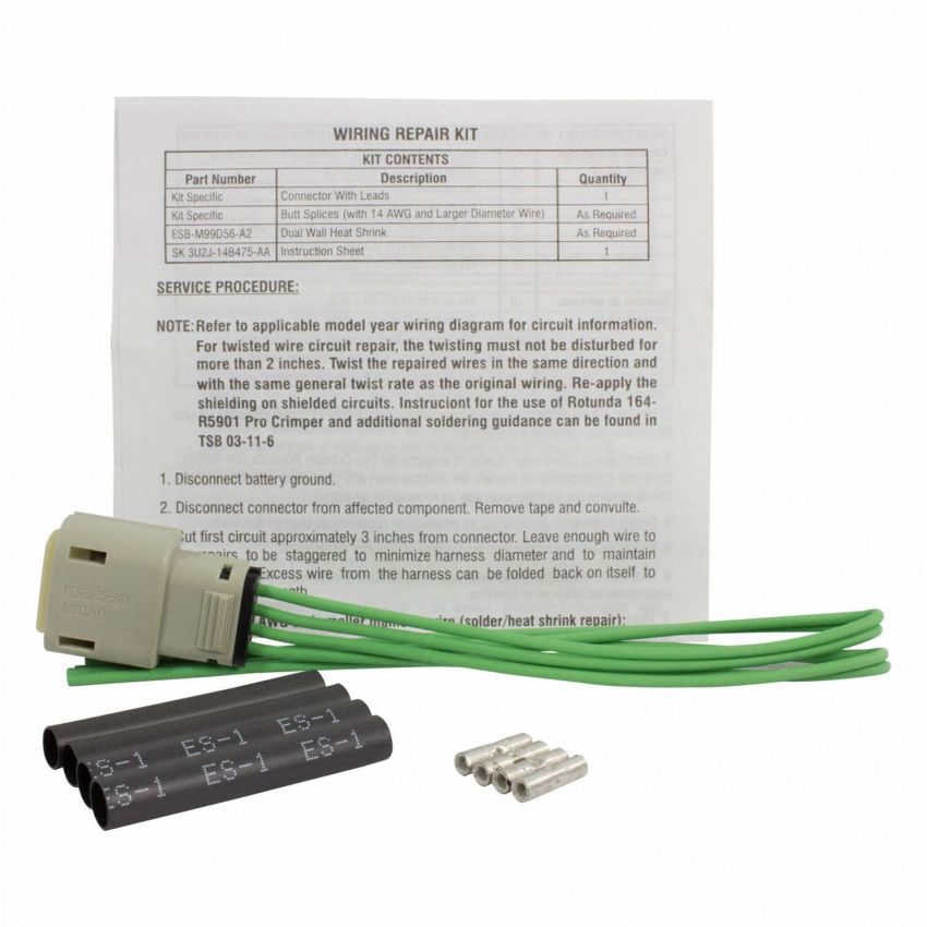 Motorcraft Wiring Connectors for 2015-2016 EXPLORER, 2022-2023 F-150, 2014-2019 FLEX - FU2Z14S411AJA