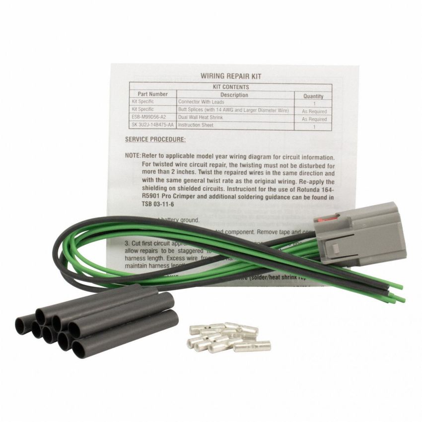 Motorcraft Wiring Connectors FU2Z14S411AKA