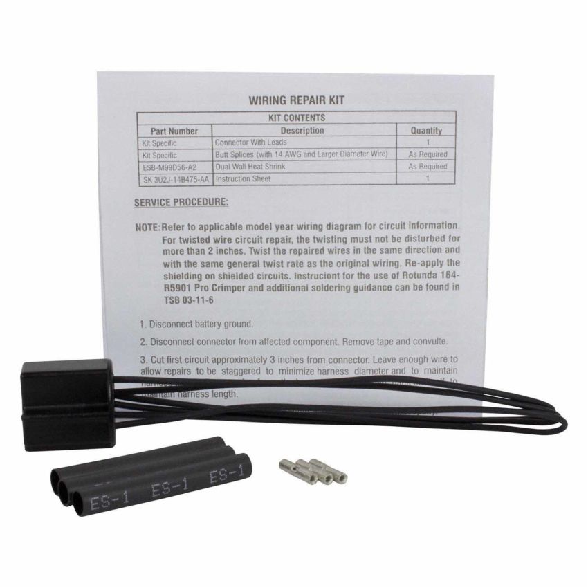 Motorcraft Wiring Connectors 3U2Z14S411BHC