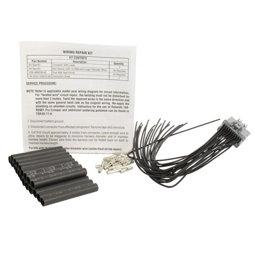 Motorcraft Wiring Connectors FU2Z14S411ASA