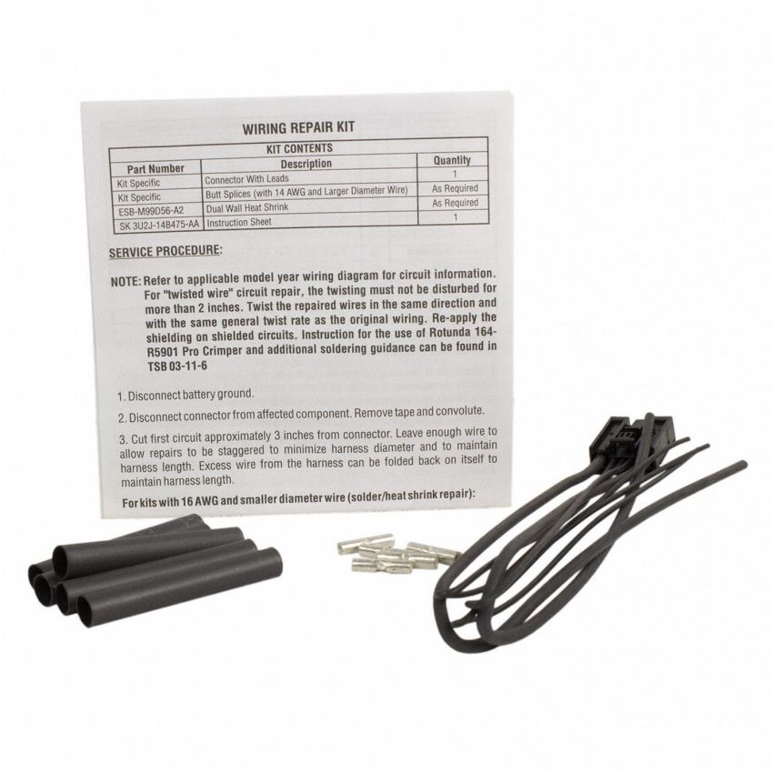 Motorcraft Wiring Connectors AU2Z14S411PB