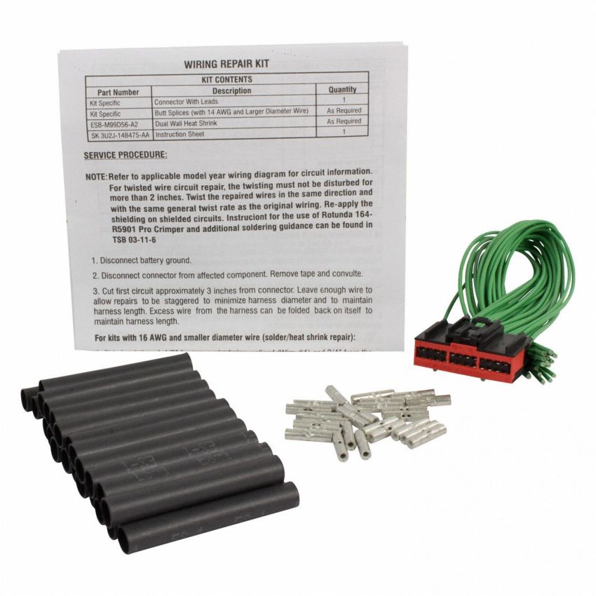Motorcraft Wiring Connectors for 2015-2019 ESCAPE, 2015-2018 FOCUS - FU2Z14S411LA
