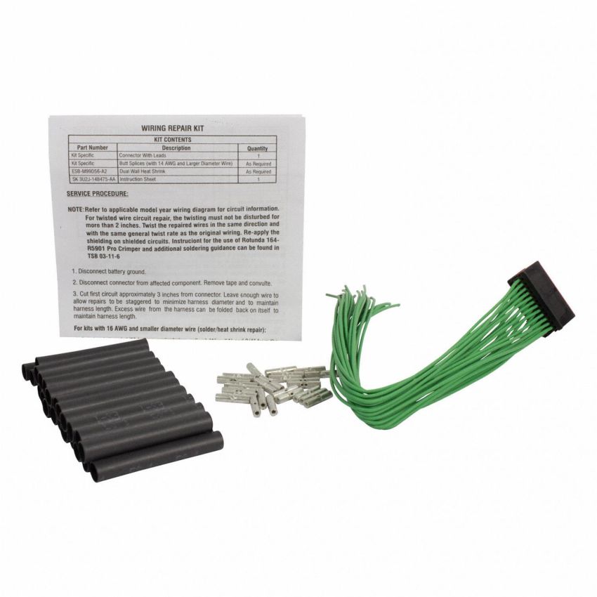 Motorcraft Wiring Connectors for 2015-2019 ESCAPE, 2015-2018 FOCUS - FU2Z14S411LA