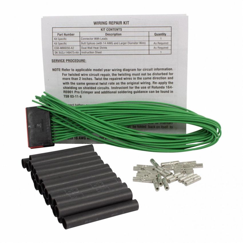 Motorcraft Wiring Connectors for 2015-2019 ESCAPE, 2015-2018 FOCUS - FU2Z14S411LA