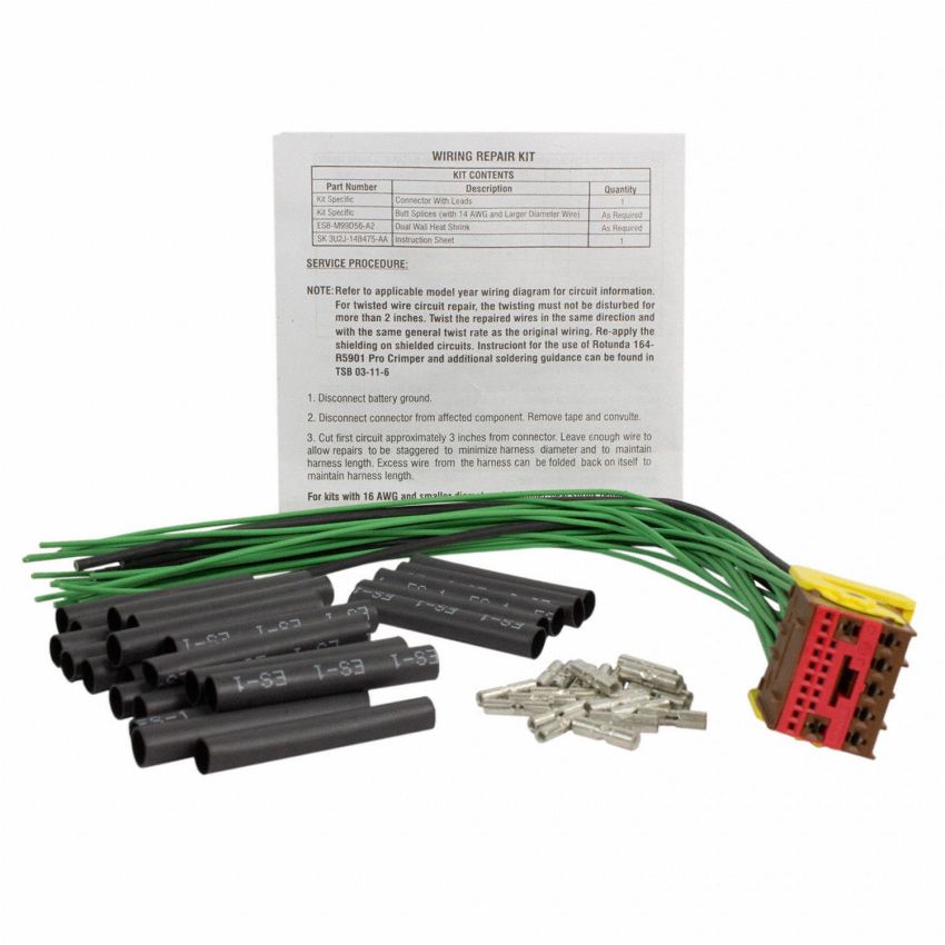 Motorcraft Wiring Connectors FU2Z14S411AMA