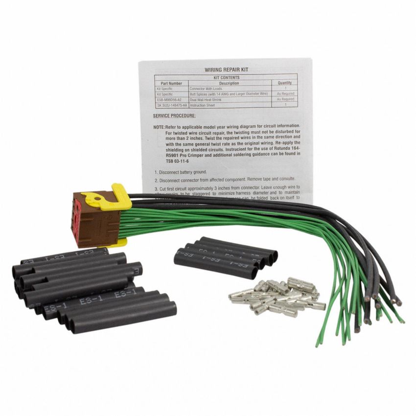 Motorcraft Wiring Connectors FU2Z14S411AMA