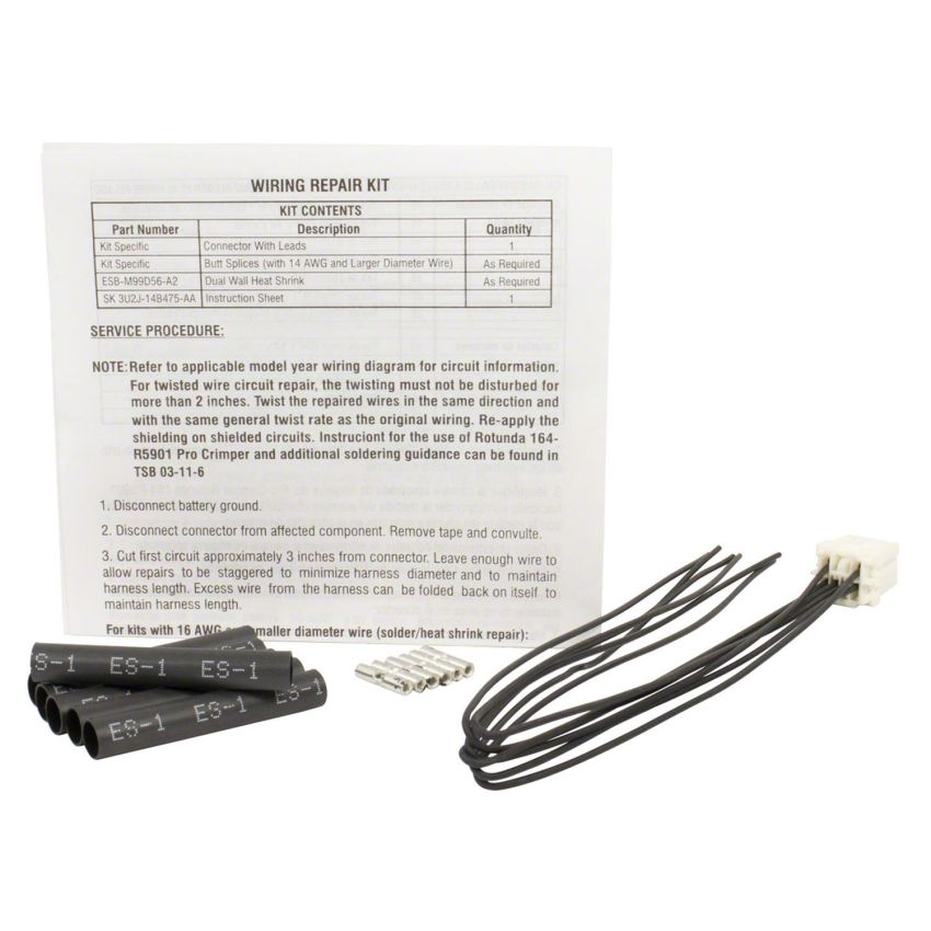 Motorcraft Wiring Connectors for 2018-2022 ECOSPORT, 2015-2019 FIESTA - FU2Z14S411APA