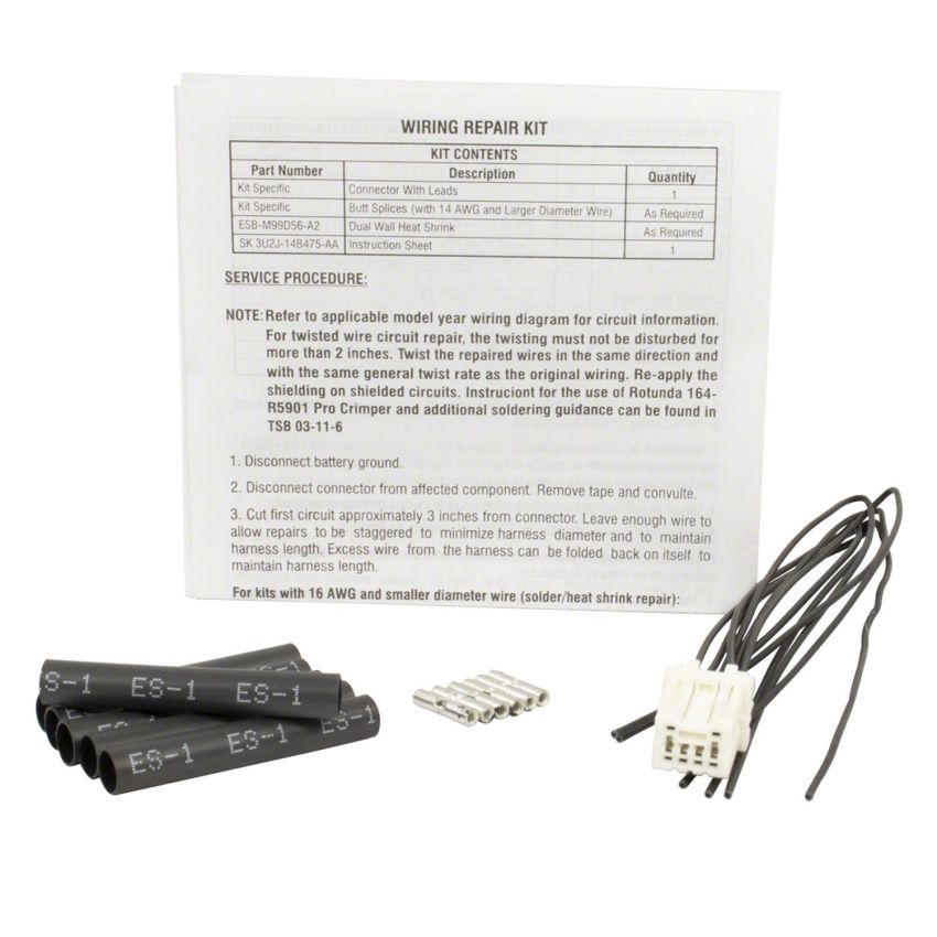 Motorcraft Wiring Connectors for 2018-2022 ECOSPORT, 2015-2019 FIESTA - FU2Z14S411APA