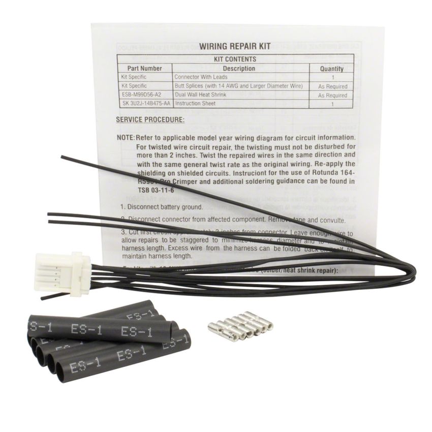 Motorcraft Wiring Connectors for 2018-2022 ECOSPORT, 2015-2019 FIESTA - FU2Z14S411APA